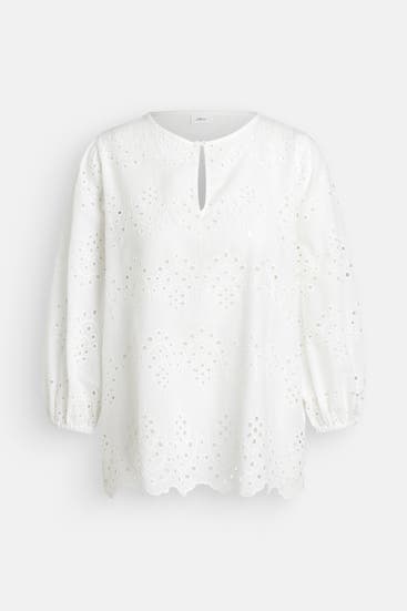 S.OLIVER BLACK LABEL - Casual-Bluse weiß