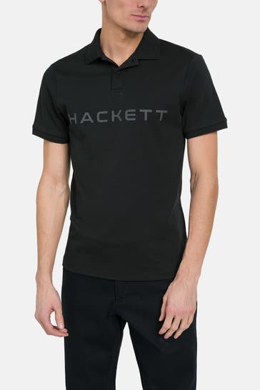 HACKETT Polo-Shirt schwarz