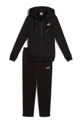 PUMA Trainingsanzug schwarz