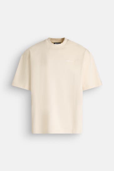 WRSTBHVR T-Shirt 'Dejo' hellgelb