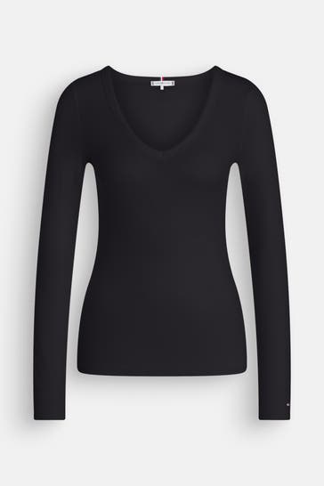 TOMMY HILFIGER Longsleeve schwarz