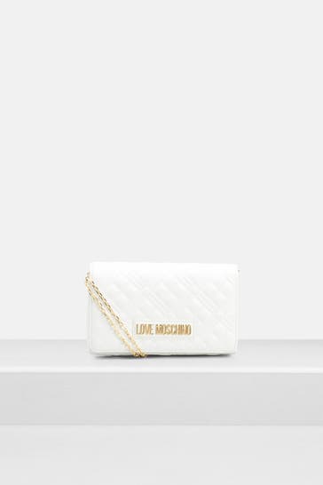 LOVE MOSCHINO Umhängetasche weiß