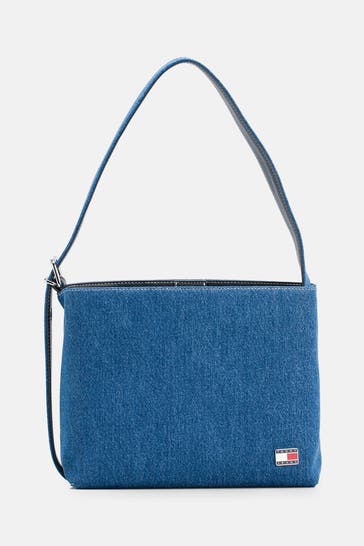 TOMMY HILFIGER Schultertasche 'Cool Denim' blau