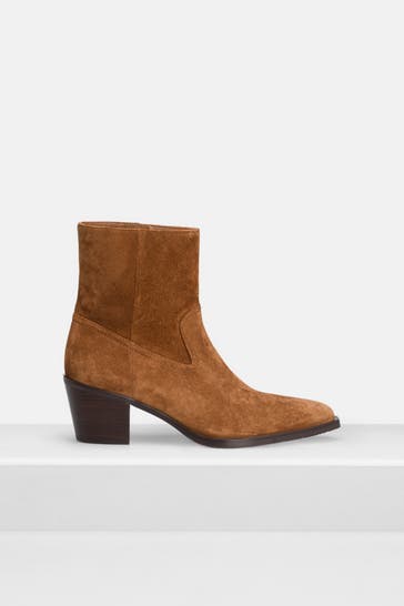 STUART WEITZMAN Cowboy-Boots 'Tate' rotbraun