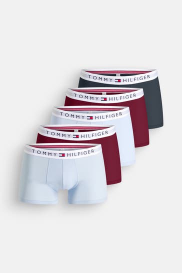 TOMMY HILFIGER 5er-Pack Boxer Trunks mehrfarbig