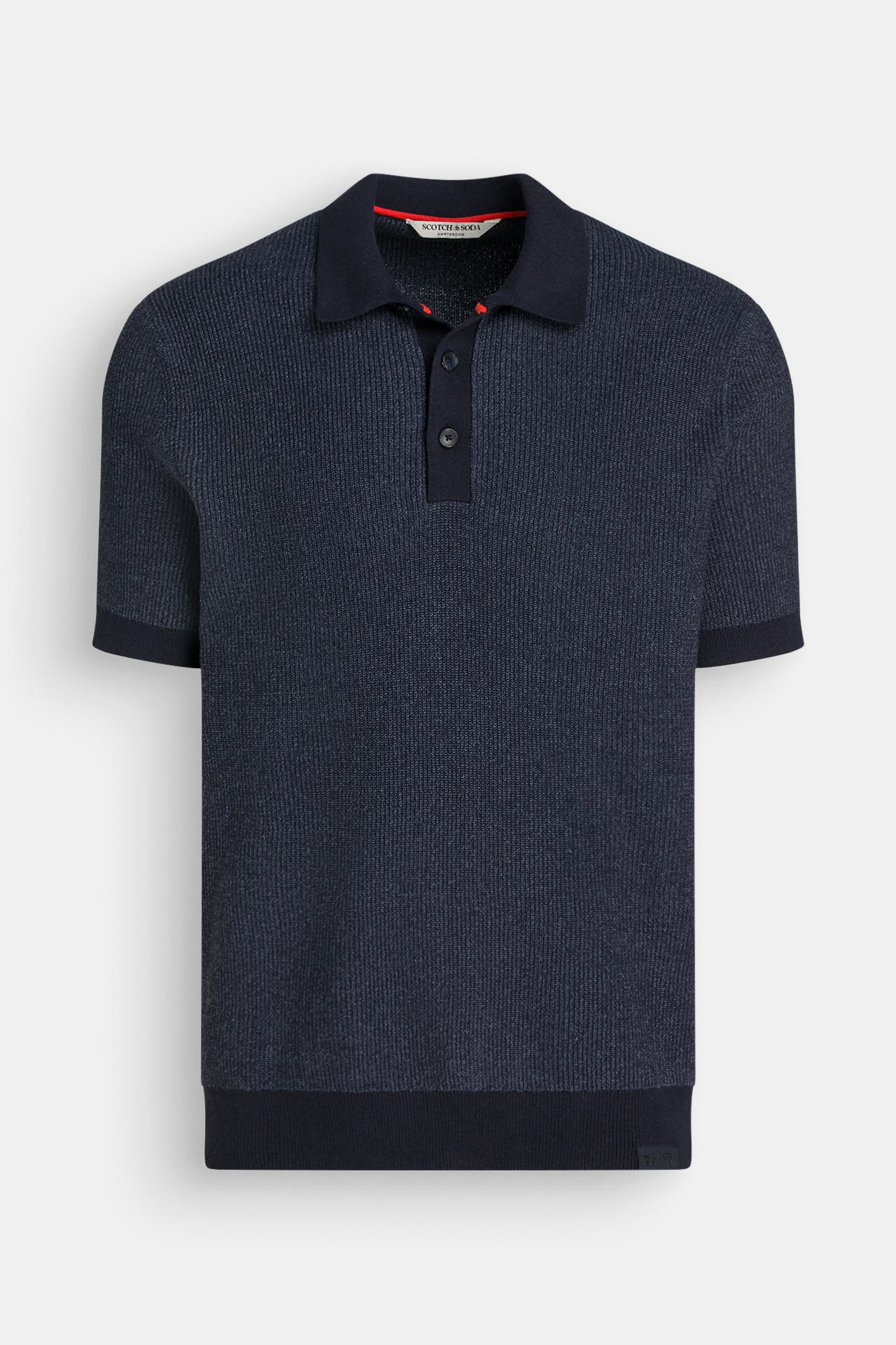 SCOTCH & SODA Strick-Polo dunkelblau, Bild 1
