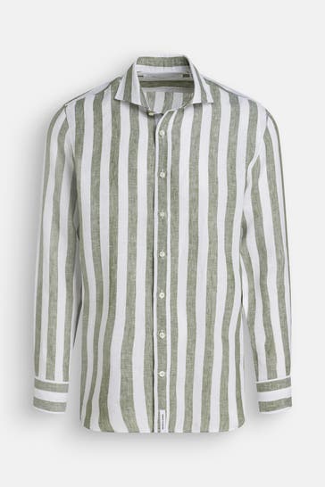 BALDESSARINI Leinenhemd Regular Fit