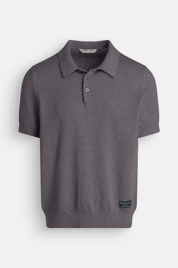 SCOTCH & SODA Strick-Polo grau