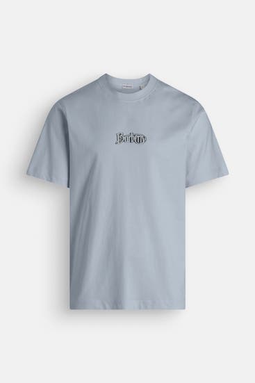BURBERRY - T-Shirt taubenblau