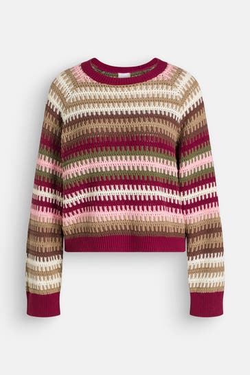 LA MARTINA Strickpullover gemustert