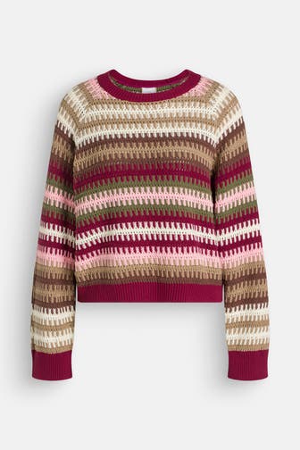 LA MARTINA Strickpullover gemustert