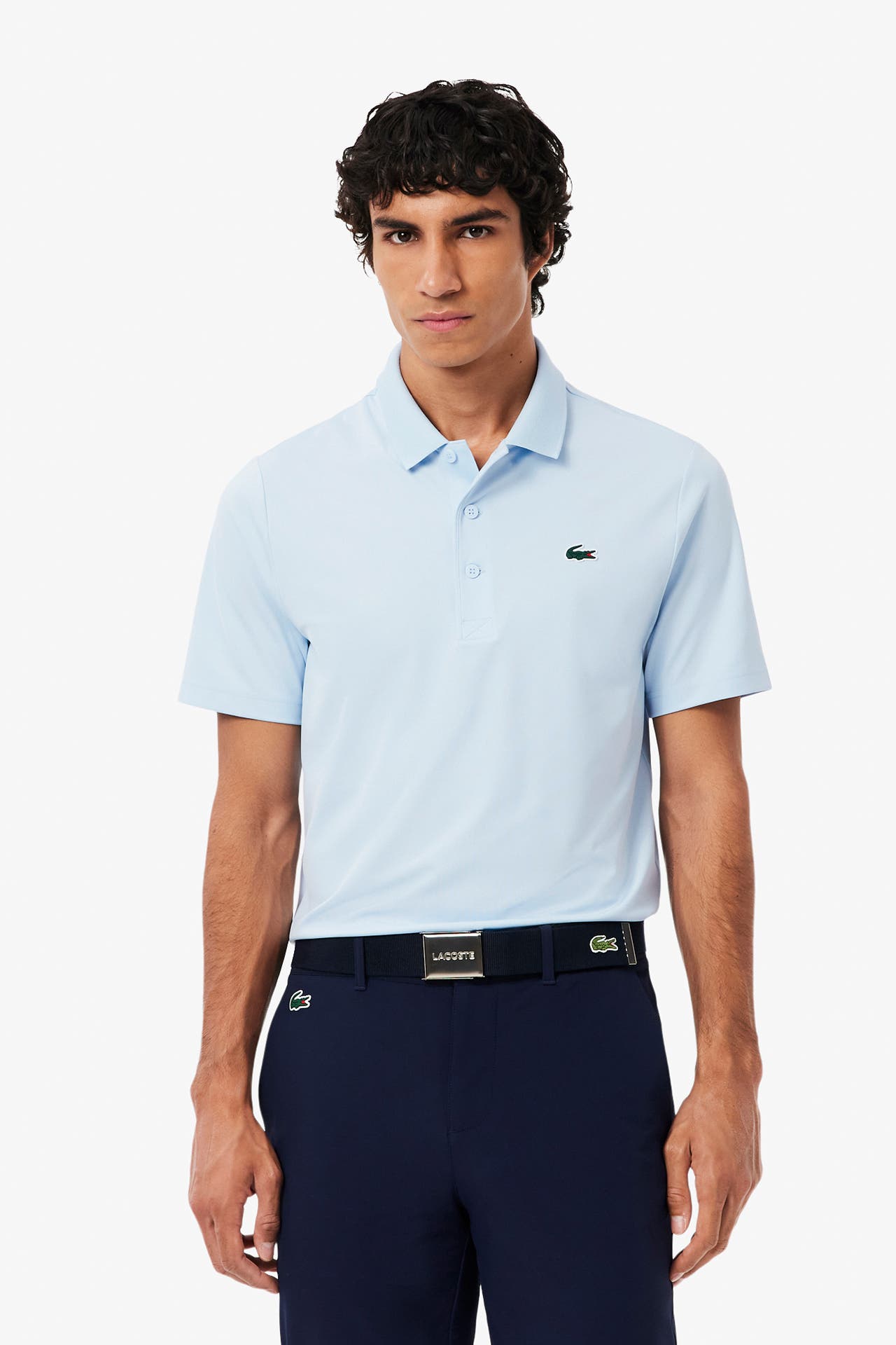 LACOSTE Funktions-Polo hellblau, Bild 1