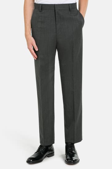 HUGO Wollmix-Stoffhose 'Teagan 231' dunkelgrau