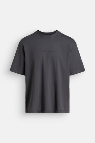 CALVIN KLEIN T-Shirt dunkelgrau