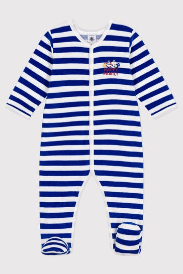 PETIT BATEAU Strampler gestreift