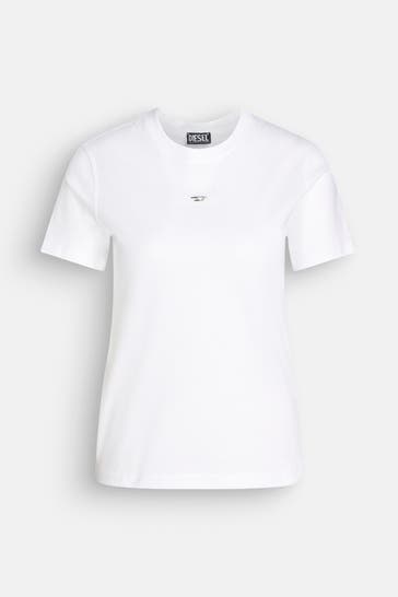 DIESEL T-Shirt weiß