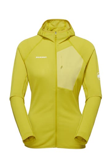 MAMMUT Midlayer 'Aenergy Light' grüngelb