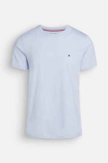 TOMMY HILFIGER - T-Shirt hellblau