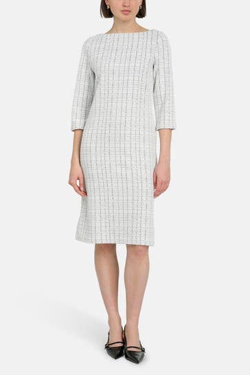 COMMA, Etuikleid gemustert