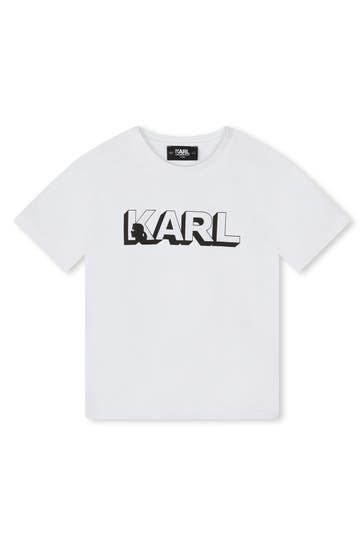 KARL LAGERFELD T-Shirt weiß