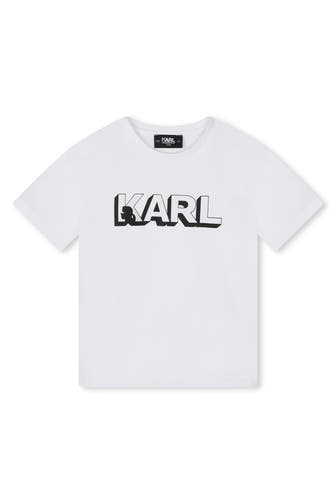 KARL LAGERFELD T-Shirt weiß