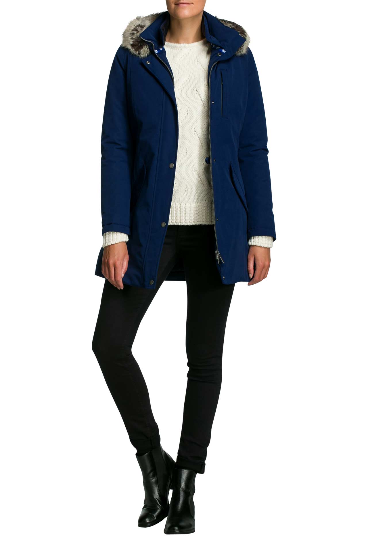 BARBOUR Winterjacke Epler blau gunstig online kaufen Outletcity