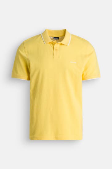 HECHTER Paris Polo-Shirt zitronengelb