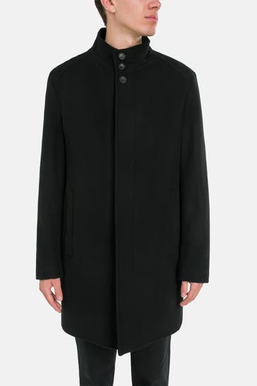 CINQUE Wollmix-Mantel 'Cishow' schwarz