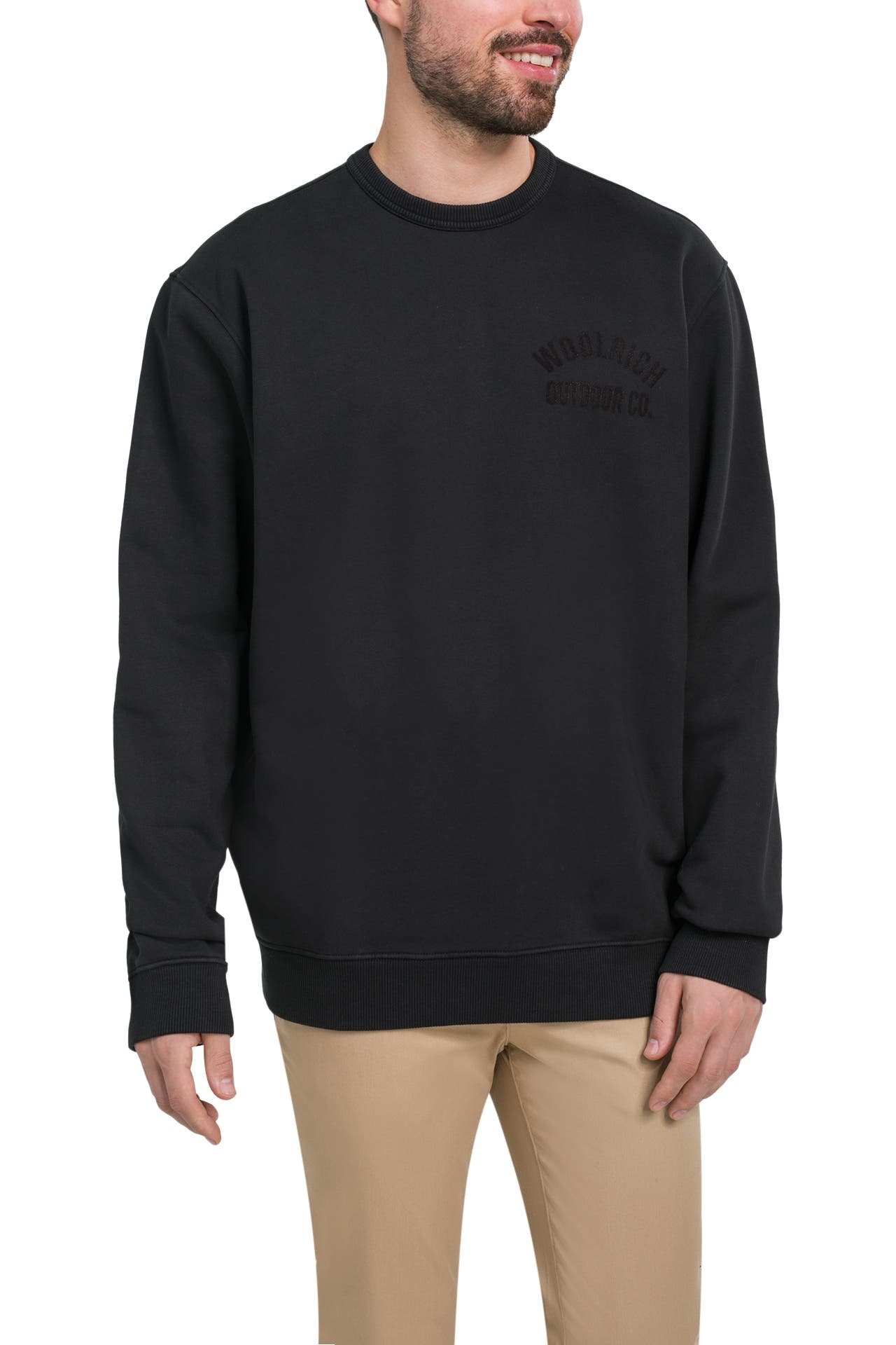WOOLRICH Sweatshirt schwarz, Bild 1