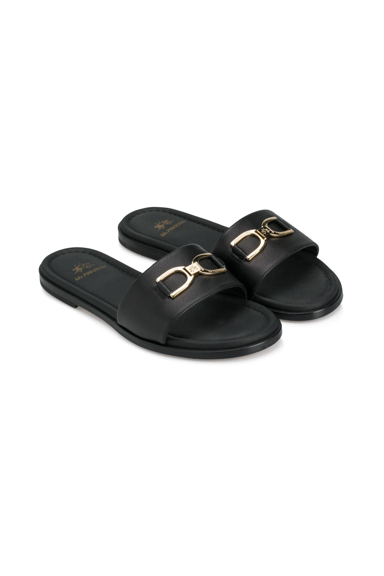 LA MARTINA Slides schwarz, Bild 1