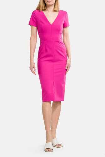 HUGO Etui-Kleid 'Kalamara ' pink