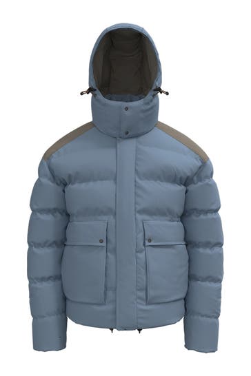 NAPAPIJRI 'Gail' Quilted Jacket, dove blue