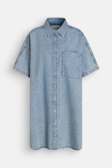 CLOSED Jeanskleid hellblau