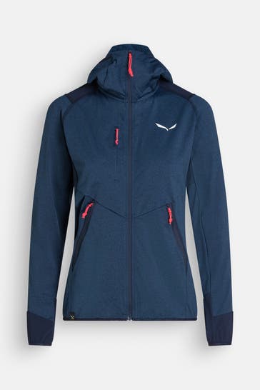 SALEWA Fleecejacke 'Agner Hybrid' dunkelblau