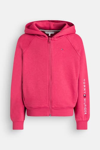 TOMMY HILFIGER Sweatjacke fuchsia