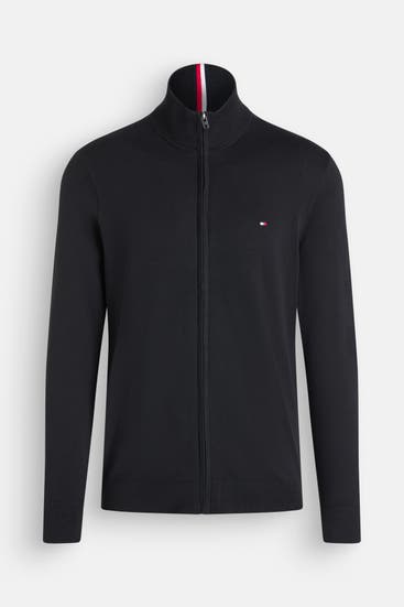 TOMMY HILFIGER - Strickjacke schwarz