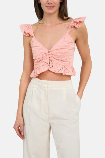 GUESS Top 'Arielle' lachs
