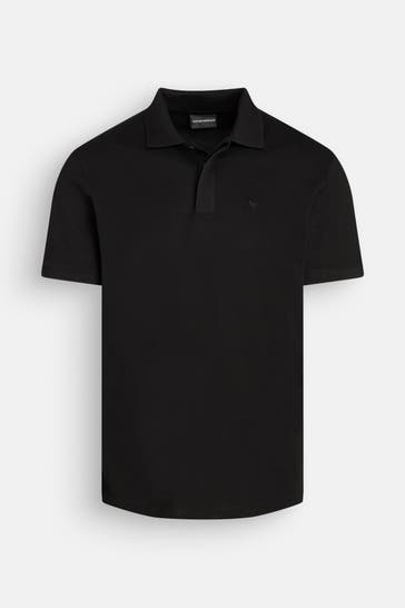 EMPORIO ARMANI Polo-Shirt schwarz