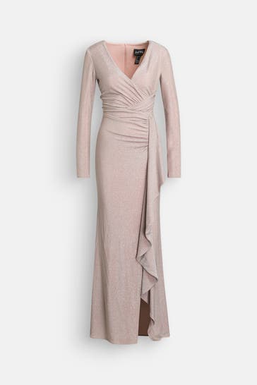 JOSEPH RIBKOFF Maxikleid puderrosa
