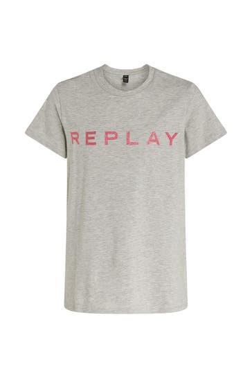 REPLAY T-Shirt grau