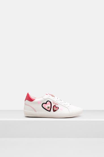 KATE SPADE - Sneaker 'Ace Hearts' weiß