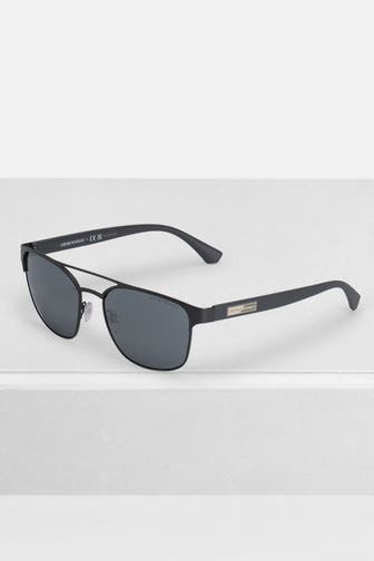 EMPORIO ARMANI Sonnenbrille schwarzgrau