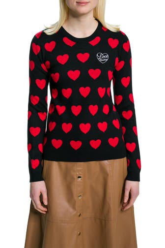 LOVE MOSCHINO Strickpullover gemustert