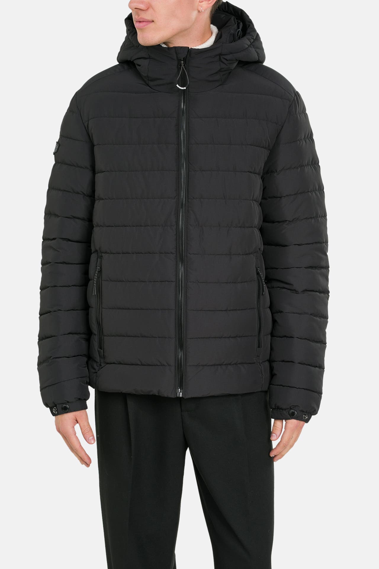 SUPERDRY Steppjacke schwarz, Bild 1