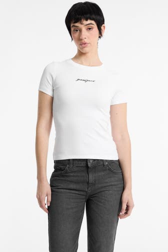 GUESS T-Shirt weiß