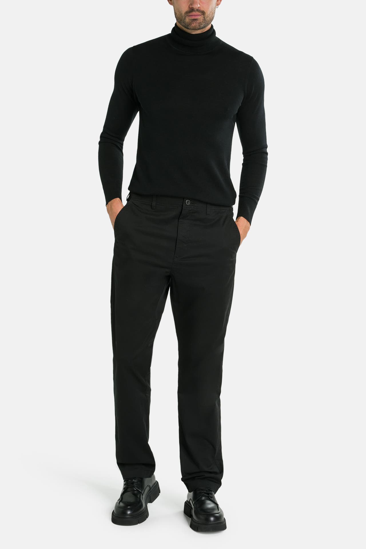 CALVIN KLEIN Stoffhose schwarz, Bild 1