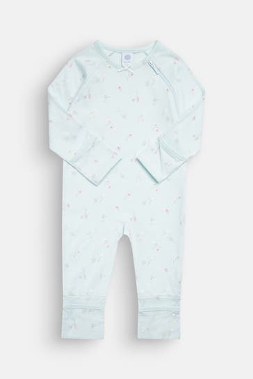 SANETTA Strampler gemustert