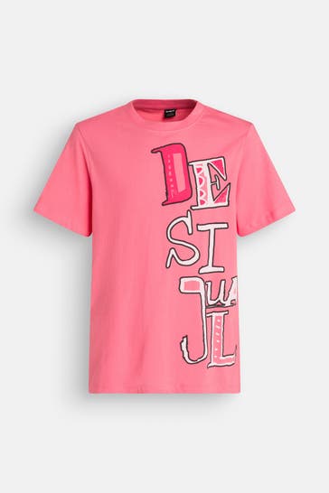 DESIGUAL T-Shirt pink