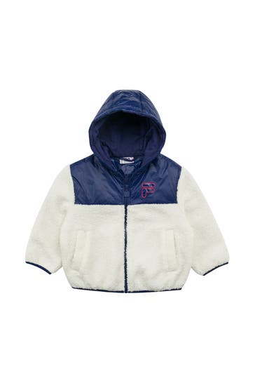 FILA Jacke 'Bordeaux Sherpa' zweifarbig