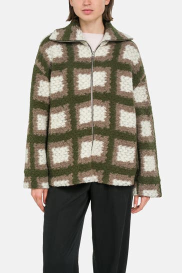 SAMSØE & SAMSØE Overshirt 'Tess' gemustert